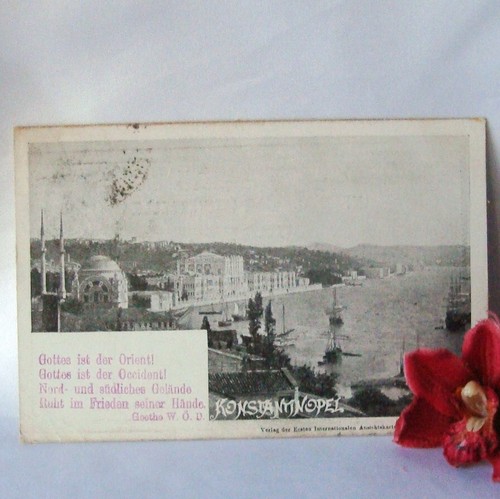 Konstantinopel 1898 erste - ak,