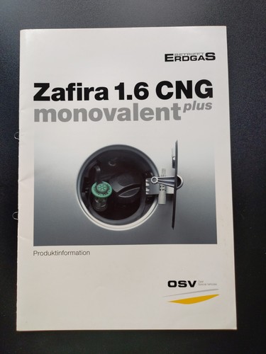 Opel zafira 6 cng - 1.6,