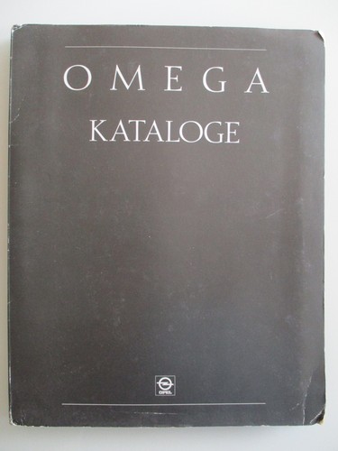 Opel omega kataloge mappe nur - opel,