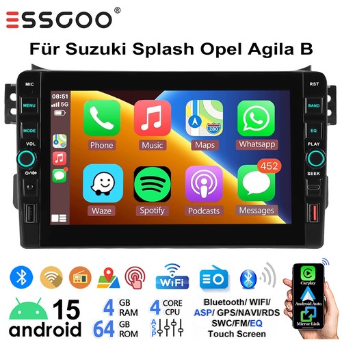 Carplay für opel - agila, b