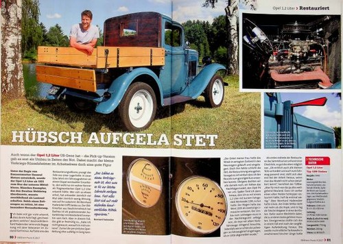 Oldtimer praxis 3093 - opel, 1,2