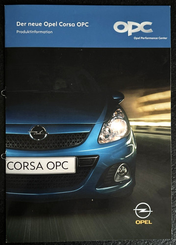 Opel corsa opc 2007 - corsa, •