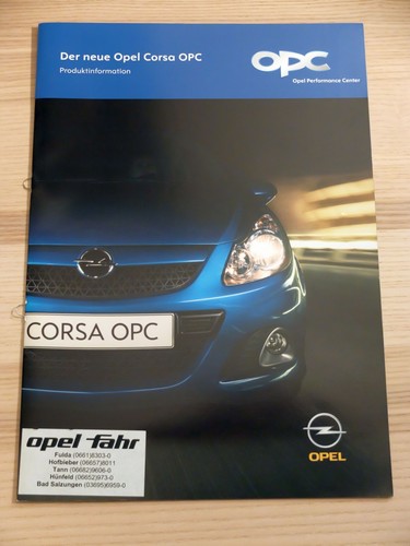 Opel corsa opc - corsa,