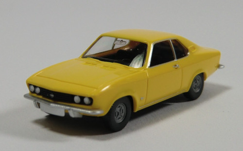 Wiking opel manta - wiking, gelb