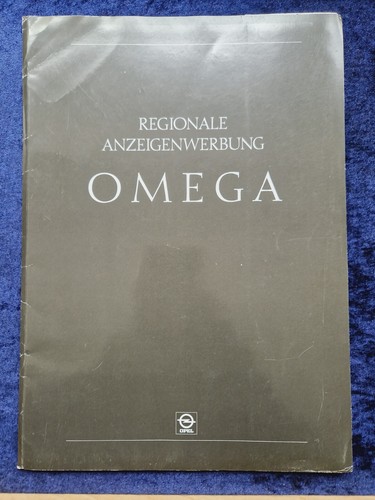 Opel omega regionale - opel, "regionale