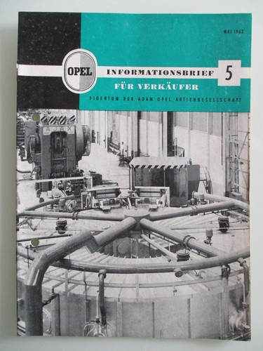 Opel informationsbrief für - informationsbrief,