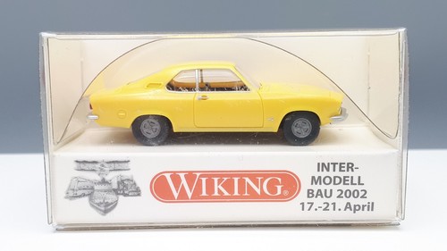 Wiking opel manta a gelb - manta,